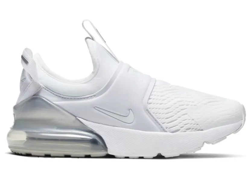 Nike Air Max 270 Extreme White Metallic Silver (PS) (CI1107-100)
