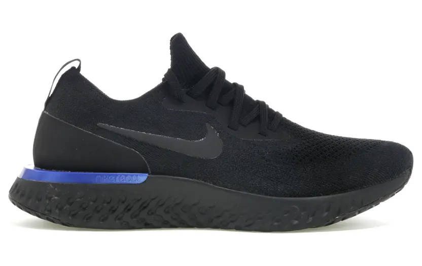 Nike Epic React Flyknit Black Racer Blue (W)