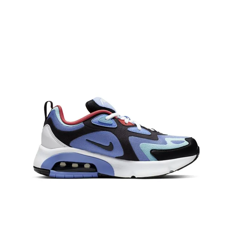 Nike Air Max 200 Royal Pulse Light Aqua (GS) Royal Pulse/Light Aqua-Ember Glow-Oil Grey (AT5627-400)