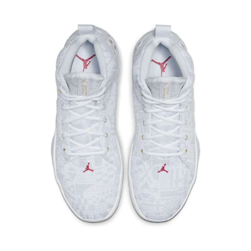 Jordan Jumpman Diamond Mid Fiba (2019) White/Metallic Gold (CI1205-107)