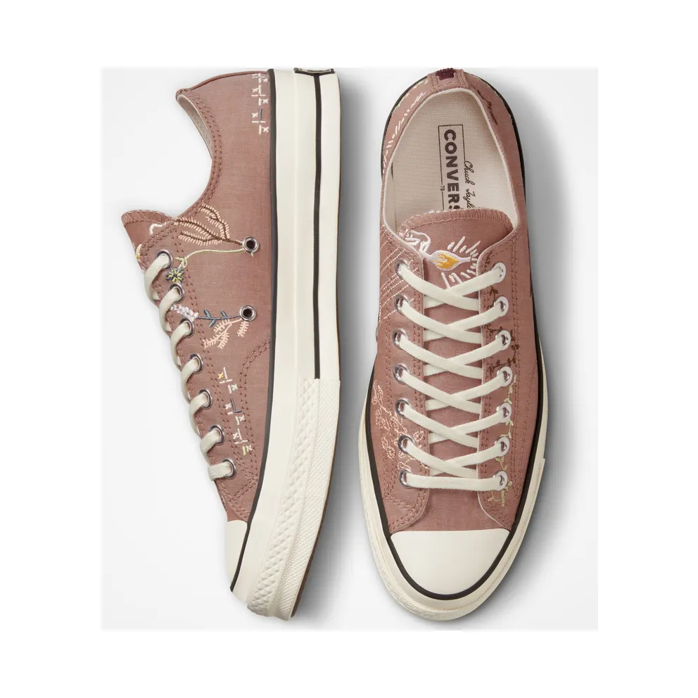 Converse Chuck 70 Embroidery Burnt Orange/egret/black
