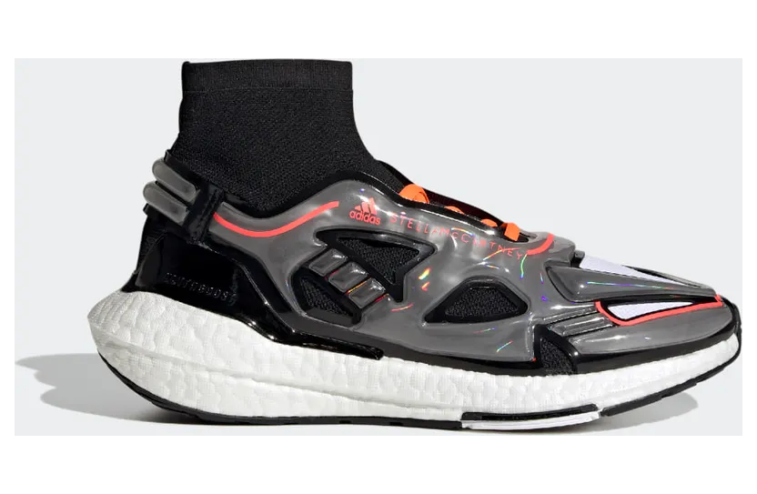 adidas by Stella McCartney Ultraboost 22 Grey / Core Black / Signal Orange (GW0206)