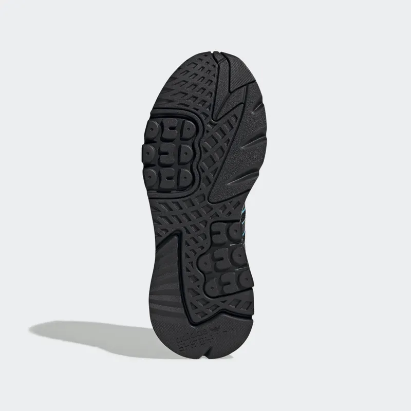 adidas Nite Jogger Core Black Bright Cyan Core Black/Bright Cyan/Cloud White (FV3591)