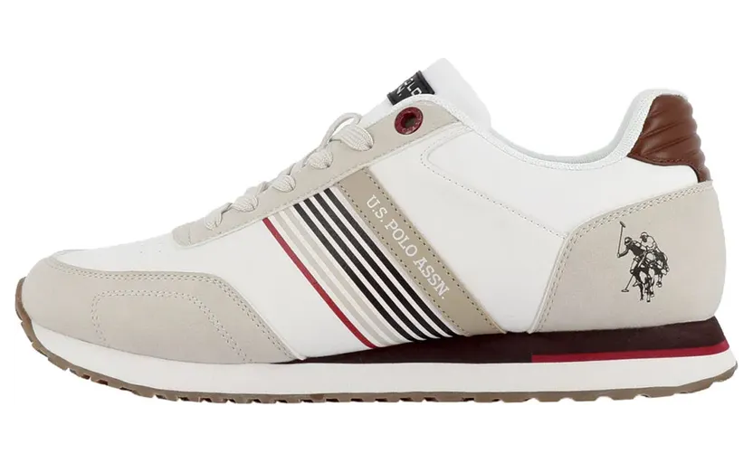 U.s. Polo Assn. sneaker Off White / Red (XIRIO001D-CRE)