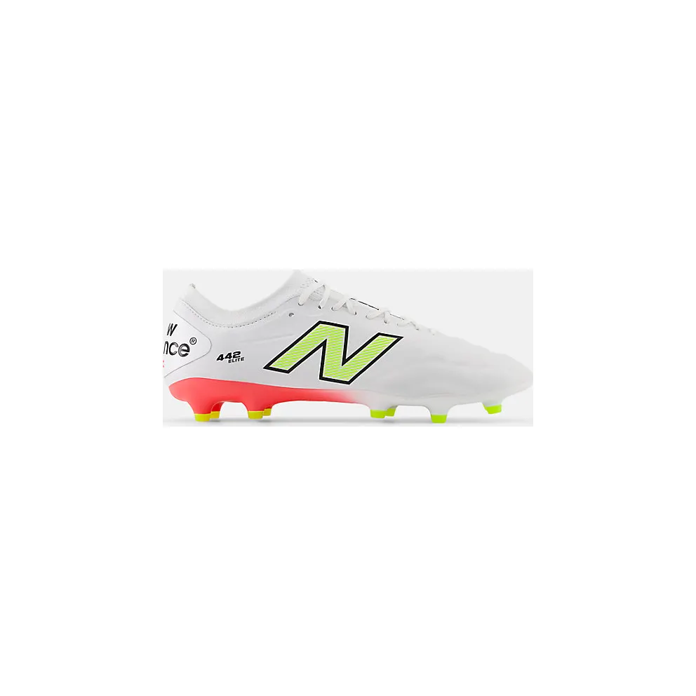 New Balance 442 Elite FG v2 White Energy Red Hi-Lite (MS41FEB2)