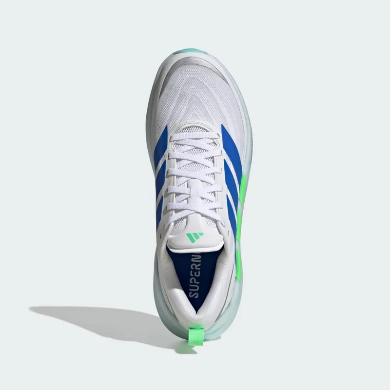 Adidas SUPERNOVA GLIDE M Running Shoes Cloud White / Blue / Lime Burst (KJ8758)