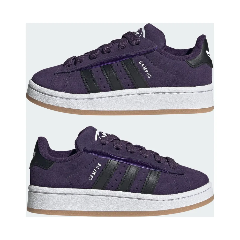 Adidas Campus 00s Comfort Closure with Elastische Veters Kids Aurora Plum / Core Black / Cloud White (JR7422)