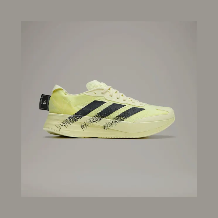 adidas Y-3 Boston 11 Blush Yellow / Blush Yellow / Black (ID8007)