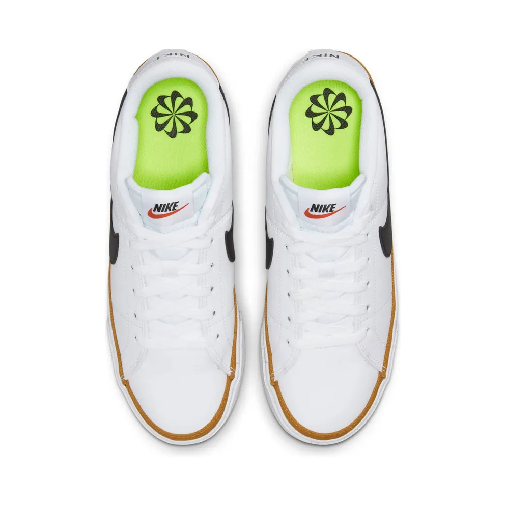 Nike Court Legacy Next Nature White 50% Sustainable Materials (DH3161-100)