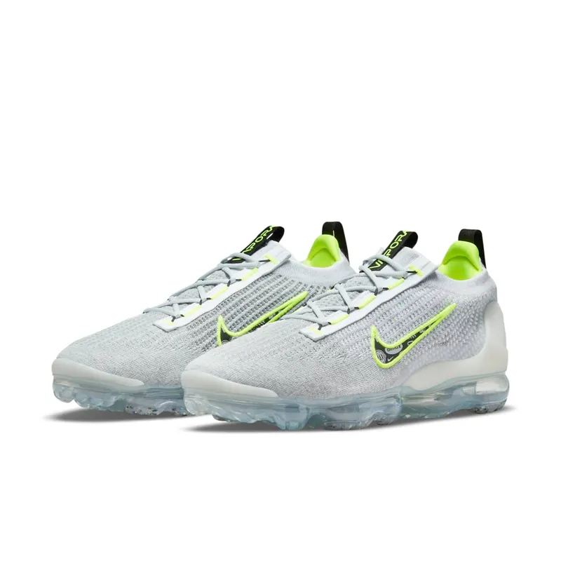 Nike Air VaporMax 2021 FK Wolf Grey White Volt (DH4085-001)