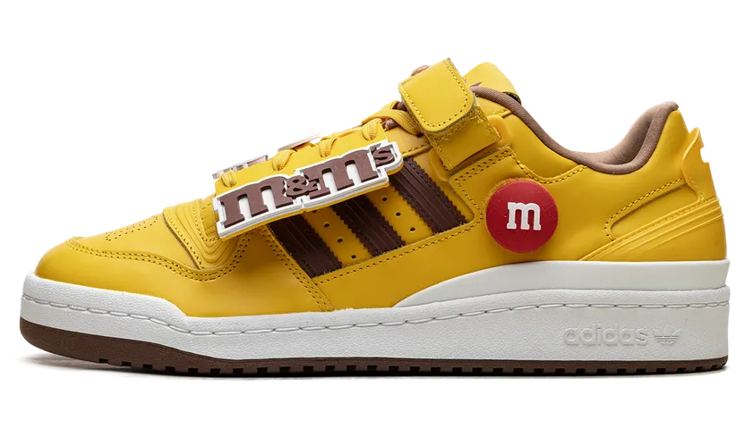 adidas M&M’S x adidas Forum Low 84 Eqt Yellow / Cloud White / Dark Brown (GY1179)
