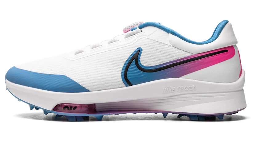 Nike Air Zoom Infinity Tour NEXT% Boa Wide “White Aurora Blue Pink Blast” (DJ5590-100)