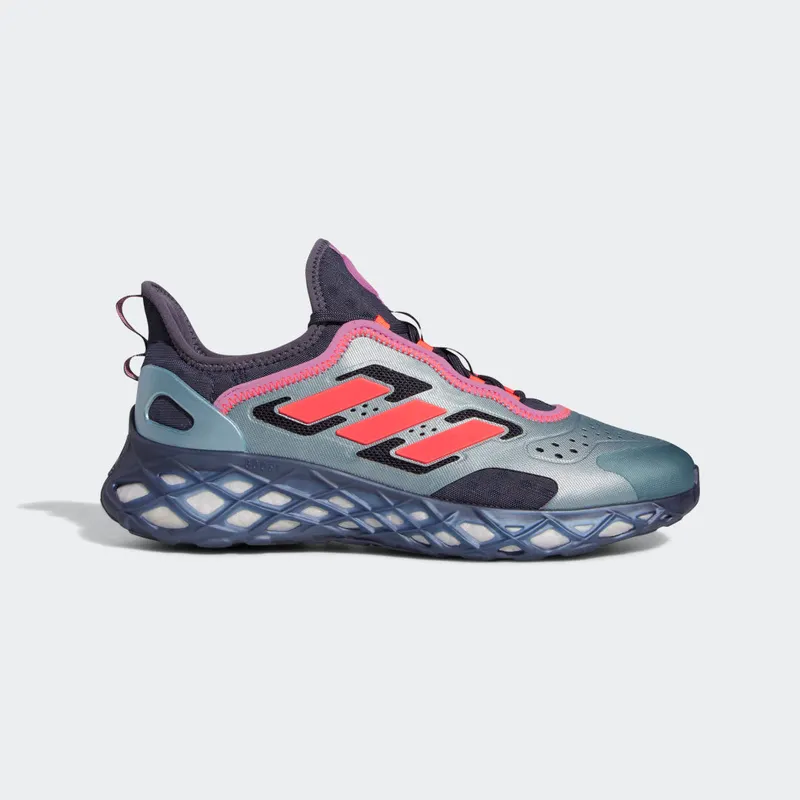 Adidas Web BOOST Running Sportswear Lifestyle Magic Grey Met / Impact Orange / Shadow Navy (GZ6444)