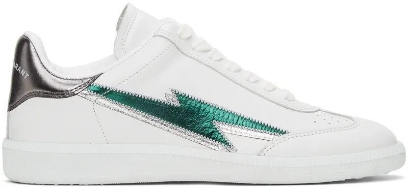 Isabel Marant White & Green Bryce (21ABK0029-21A038S)