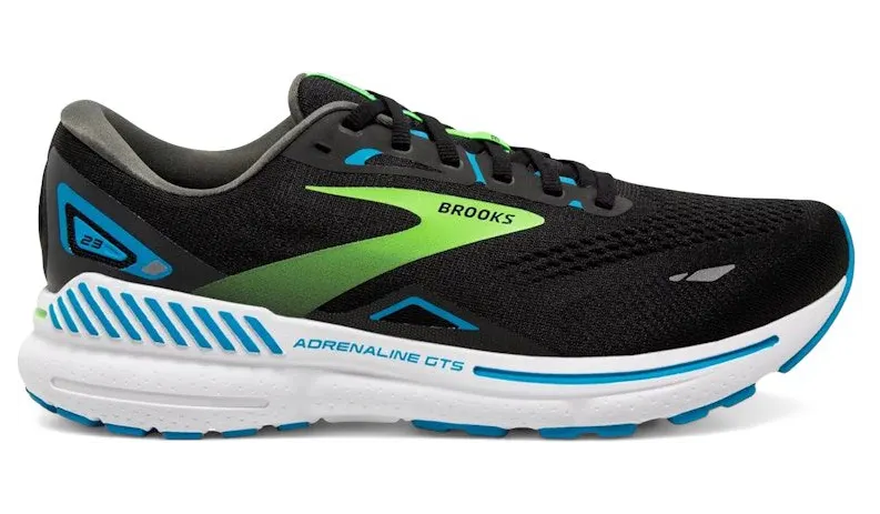 Brooks Adrenaline GTS 23 Black Hawaiian Ocean Green (110391-1D-006)