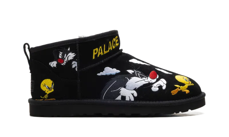 Ugg Ultra Mini “PALACE x Looney Tunes” (1181891-BLK)