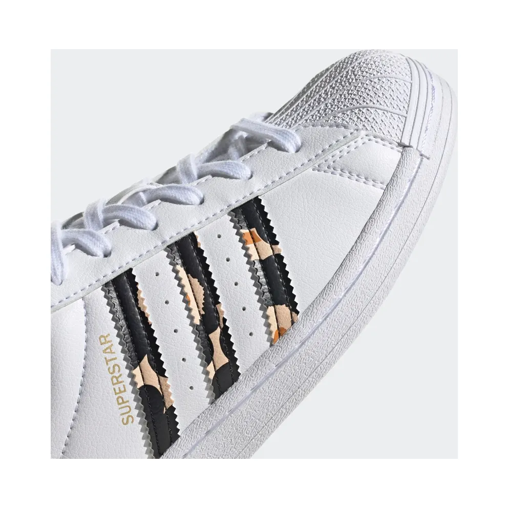 adidas Marimekko Superstar Cloud White / Core Black / Gold Metallic (H04076)