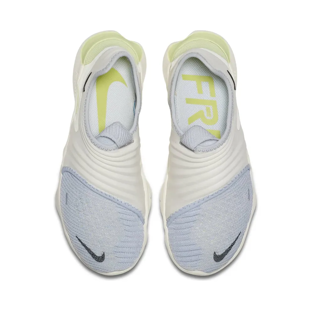 Nike Free RN Flyknit 3.0 Pure Platinum Luminous Green (W) Pure Platinum/Luminous Green-Black (AQ5708-004)