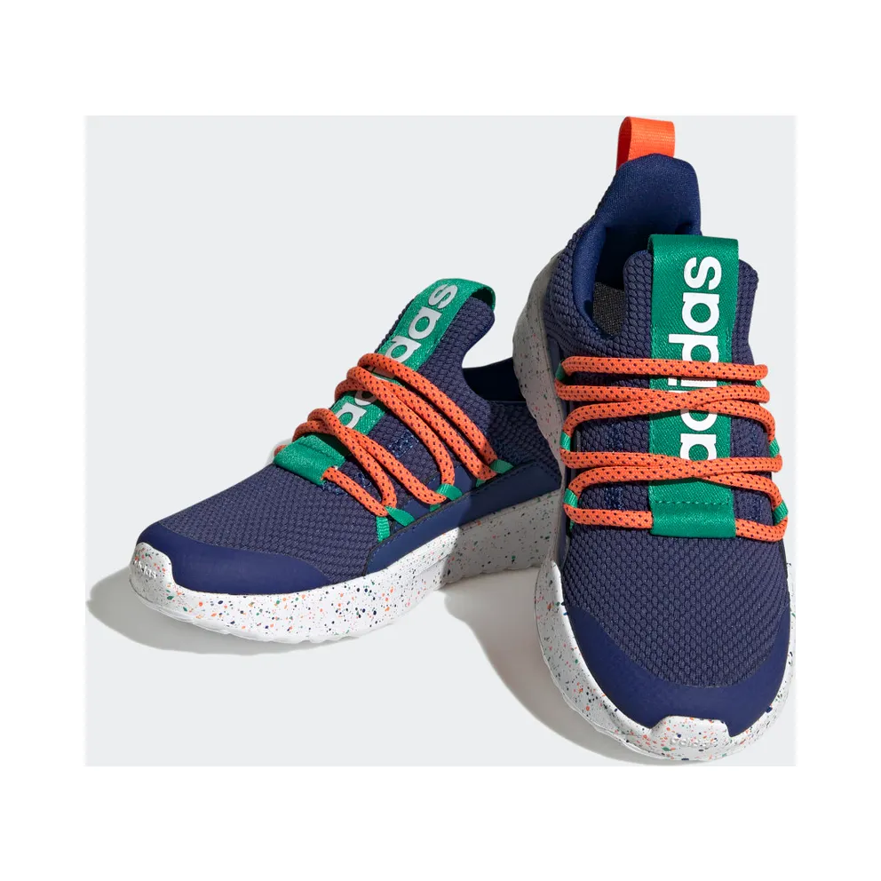 Adidas Lite Racer Adapt 4.0 Lifestyle Running Slip-On Lace Victory Blue / Dark Blue / Court Green (HQ3751)