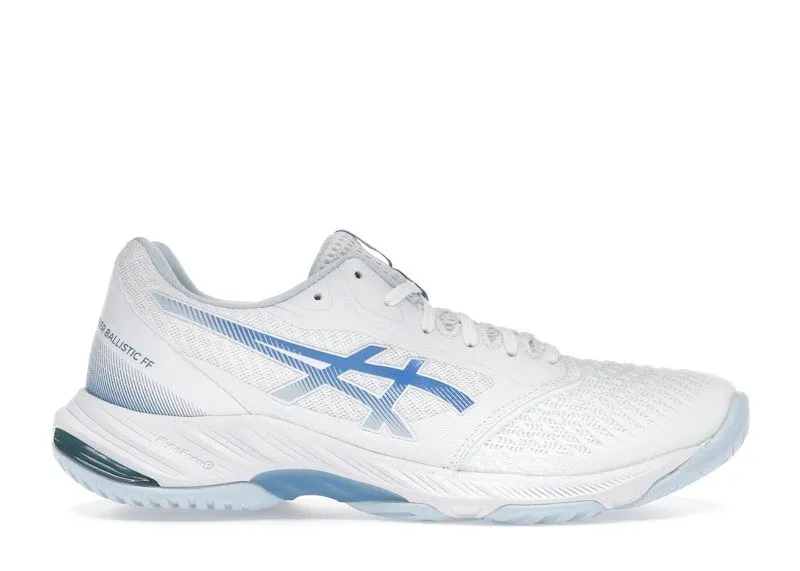 ASICS Netburner Ballistic FF 3 White Blue Coast (1052A069-111)