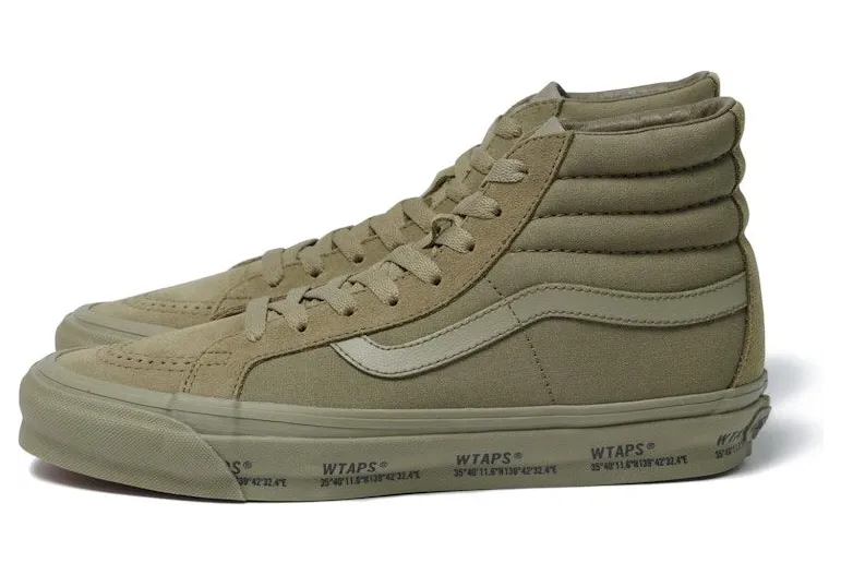 Vans Vault Sk8-Hi OG LX WTAPS Olive Drab (VN0A4BVBCX6)