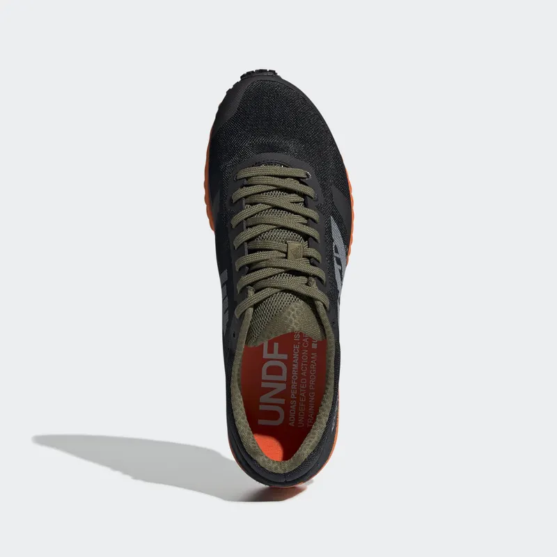 adidas Adizero RC Undefeated Black White/Light Grey Heather/Orange (G26648)
