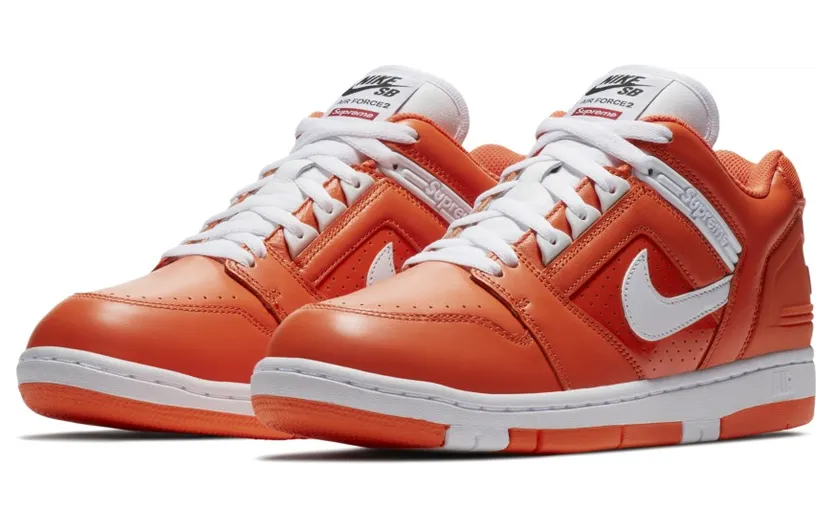 Nike SB Air Force 2 Low Supreme Orange (AA0871-818)