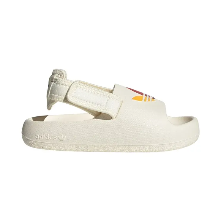 adidas adiFOM Adilette Slides Cream White Active Purple Better Scarlet (JP5525)