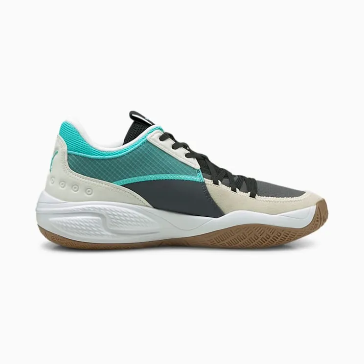 Puma Court Rider Summer Days basketbalschoenen Black (19566201)