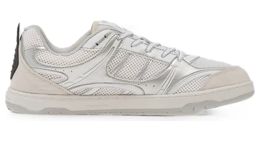 Barebarics Dropsta metallic sneakers met vlakken – Zilver (N0351Z2BPM)
