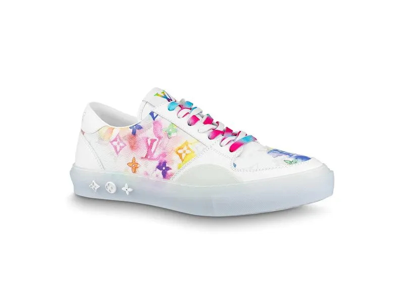 Louis Vuitton Ollie White Rainbow Monogram (1A8SGR)