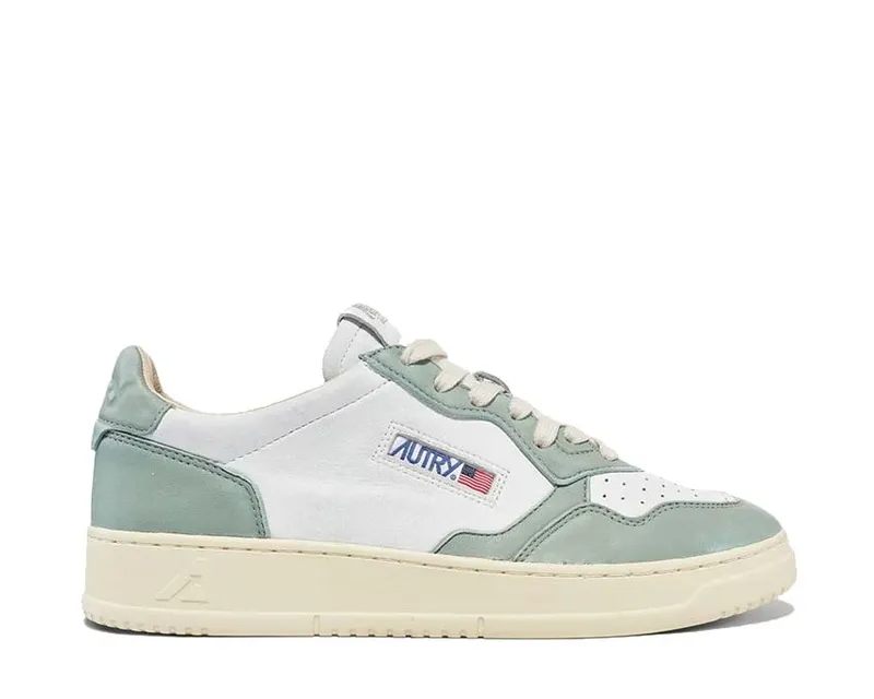 Autry Medalist Low W “White Military” (AULWGH05)