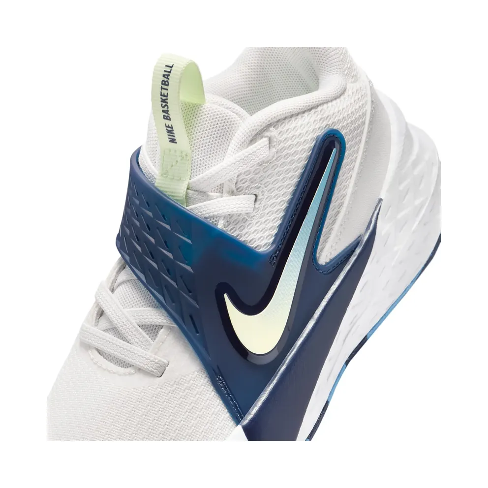 Nike Team Hustle D 12 White Midnight Navy Volt Tint (HF6280-104)