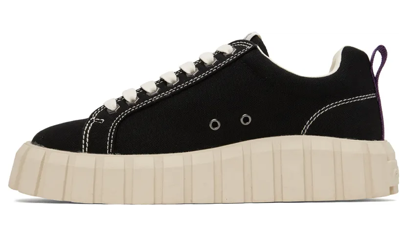 Eytys Black Canvas Odessa Sneakers (OACB) (3)