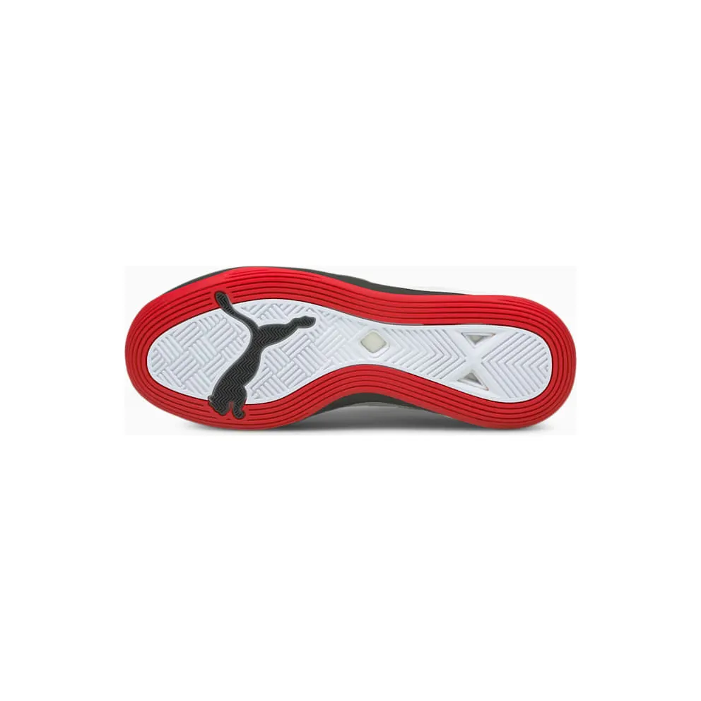 Puma Accelerate Turbo Nitro Handball Shoes White/Black/Red (106459-01)