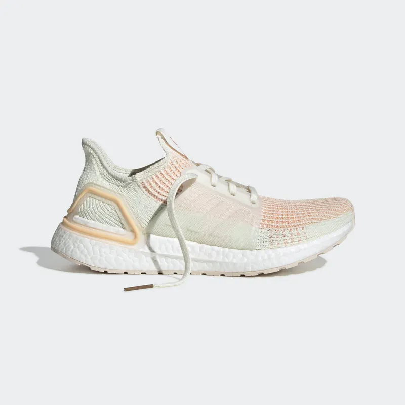adidas  Ultra Boost 19 Off White Glow Orange (W) Off White/Off White/Glow Orange (F34073)