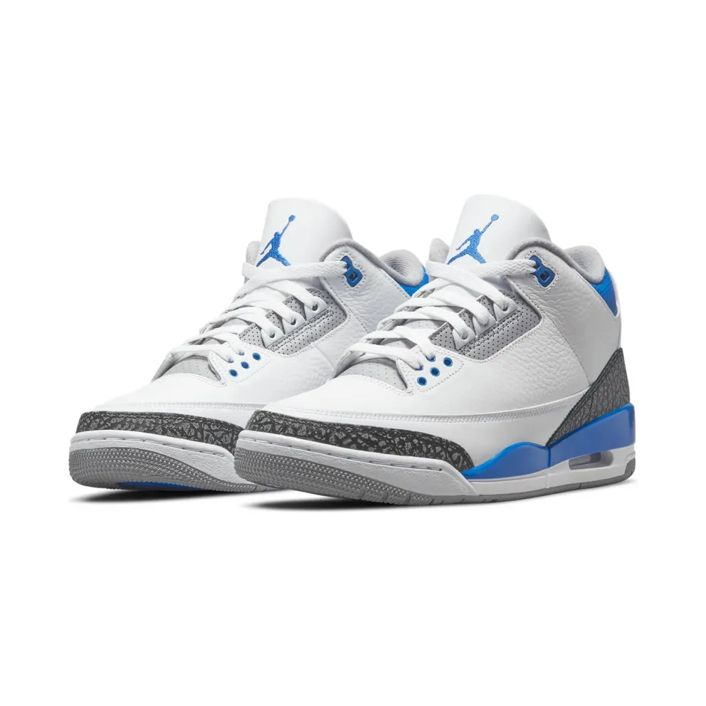 Air Jordan 3 Retro Racer Blue (2021) (CT8532-145)
