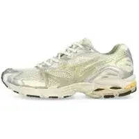 Mizuno Wave Rider 10 ‘SPORTY PACK’ “Cream White/Light Jade Green / Silver” – “White” (D1GA243106)