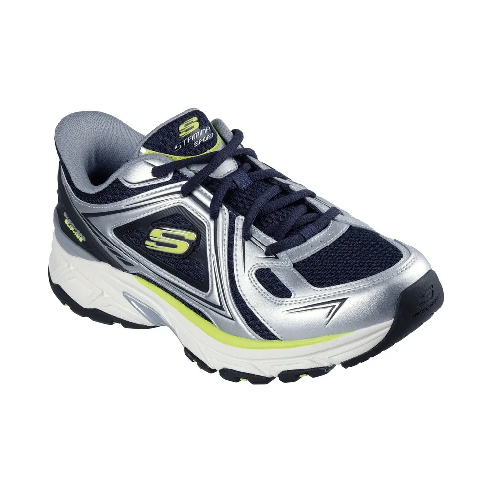 Skechers Slip-ins: Stamina Sport – Kordae Slip-On Sneaker Marine/Silver