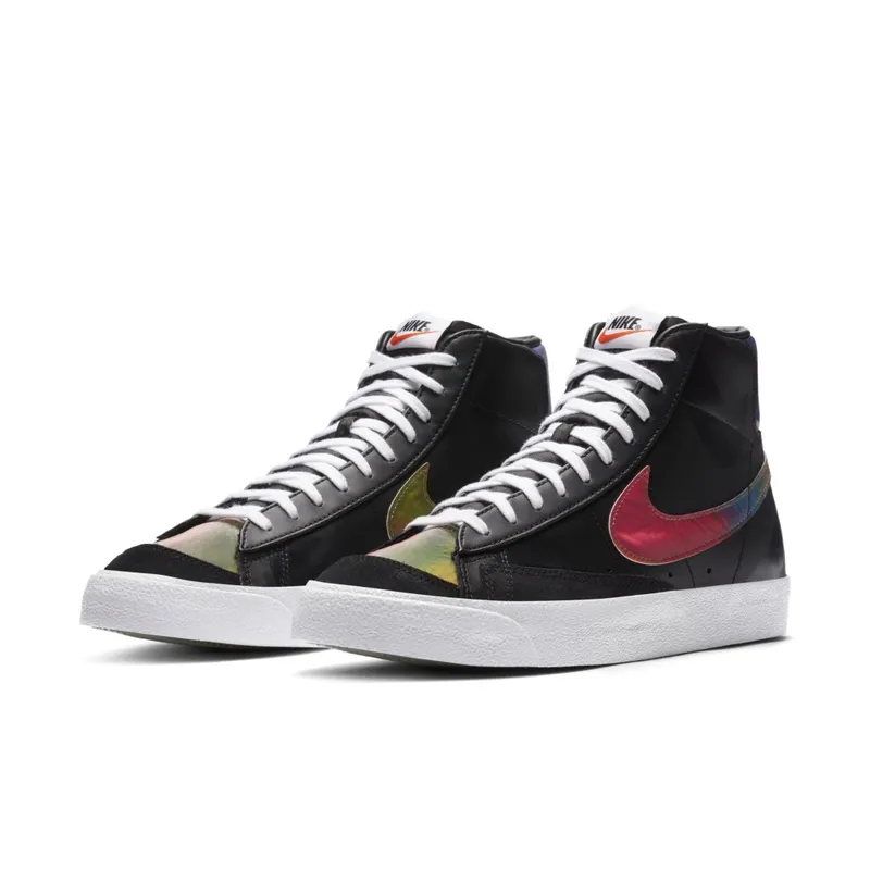 Nike Blazer Mid 77 Thermal Black Black/Bright Cactus-Hyper Pink (CZ8653-036)