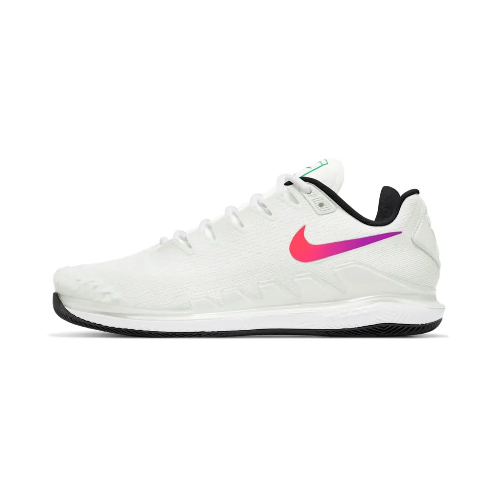 NikeCourt Air Zoom Vapor x Knit White Black Electro Green (AR0496-112)