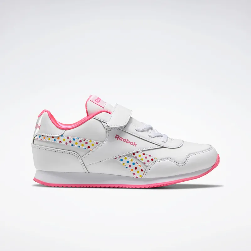 Reebok Royal Classic Jogger 3 White / Vector Red / Electro Pink (FY4859)