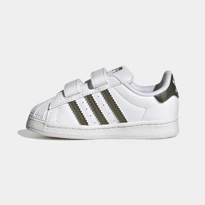 Adidas Superstar Cloud White / Olive Strata / Cloud White (HQ4286)
