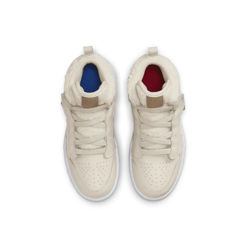 Jordan 1 MID UTL PS “Fleece Pearl White” (DO2211-264)