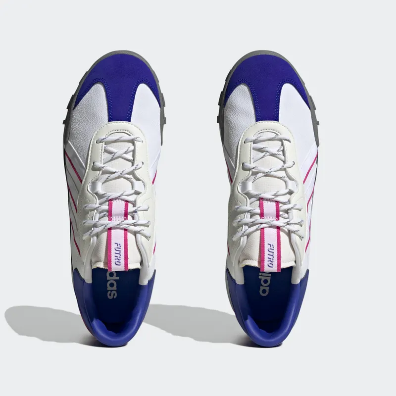 Adidas Futro Mixr Cloud White / Light Blue / Lucid Fuchsia (HQ4574)