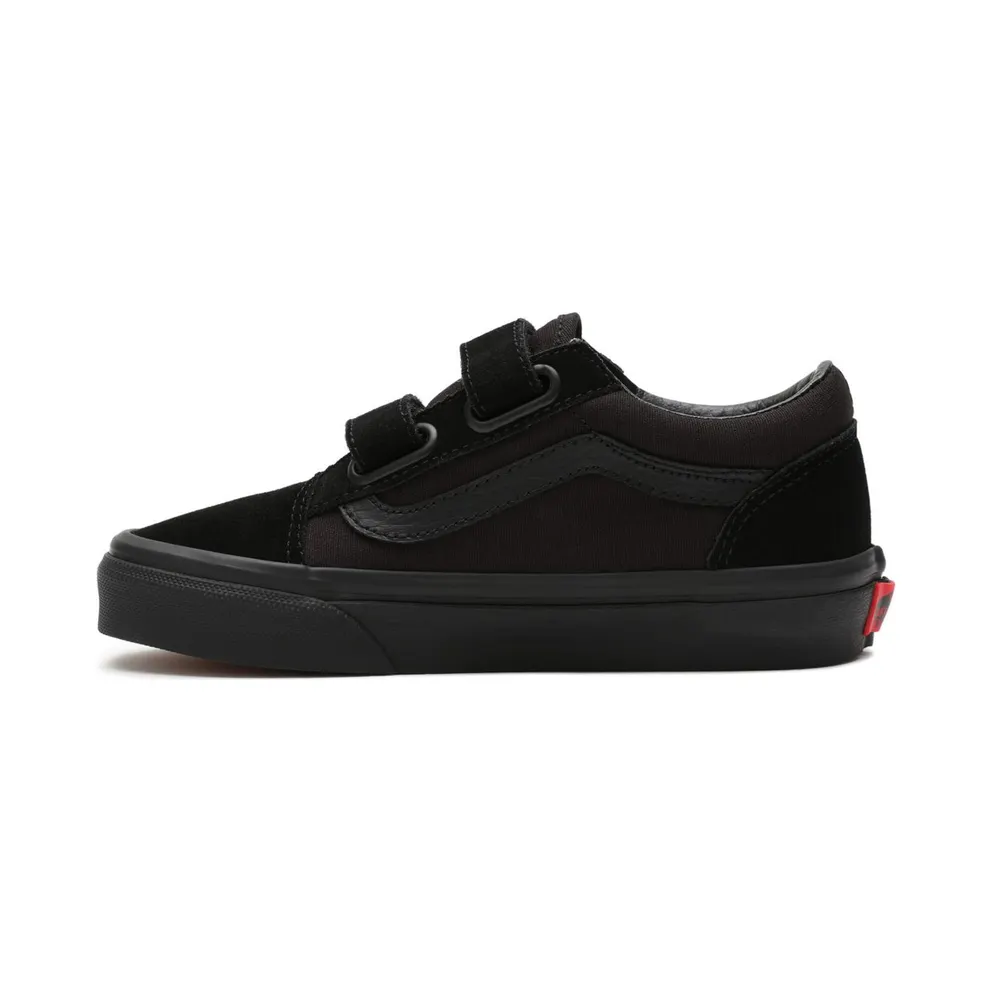 VANS Old Skool V Toddler Shoes (Black)