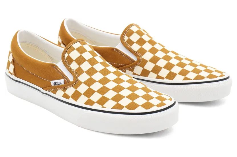 VANS Checkerboard Classic Slip-on Schoenen Bruin (VN0A33TB9HN)