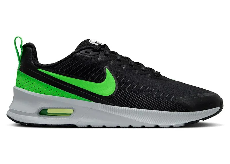 Nike Air Max Nuaxis Black Anthracite Wolf Grey Green Strike (HV5754-010)