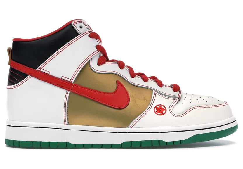 Nike Dunk High Pro SB ‘Money Cat’ White/Chile Red (305050-162)