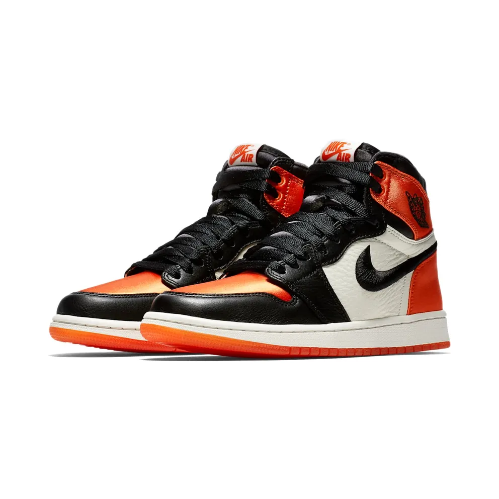 Air Jordan Womens Nike AJ I 1 Retro High OG ‘Satin Shattered Backboard’ (2018) (AV3725-010)